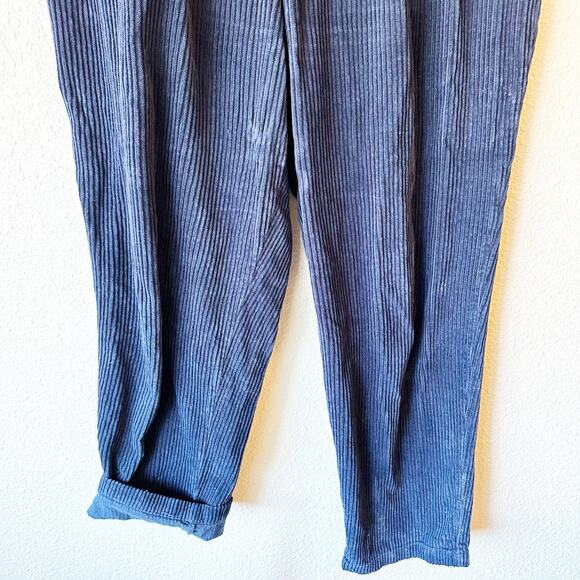 Alex Mill Rugged Boy Pant Navy Blue Corduroy Trouser Pants Women's sz 12 - Picture 4 of 10